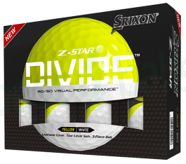 スリクソン Z-STAR DIVIDE / Z-STAR XV DIVIDE Z-Star XV Divide Golf Balls | Dunlop Sports US