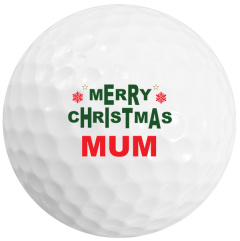Christmas Personalised Golf Balls