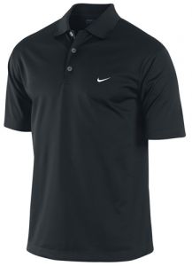 Nike Dri Fit UV Stretch Tech Solid Polo Shirt - Black