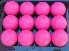 Pink Non Branded Golf Balls for Logo Printing | Best4Balls