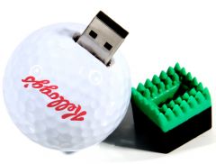 Logo Printed 4GB USB Novelty Golf Ball Flashdrive | Best4Balls