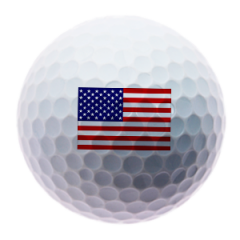 American Flag Golf Ball |  Best4Balls
