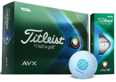 Titleist AVX logo printed golf balls | Best4Balls