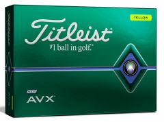 NEW Titleist AVX Yellow Golf Balls | Best4Balls