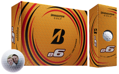 Personalised Bridgestone e6 golf balls | Best4Balls