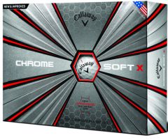 Callaway Chrome Soft X Logo Over run golf balls | Best4Balls