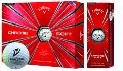 Chrome Soft Logo Printed Golf Balls | Best4Balls