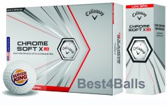 New Callaway Chrome Soft X LS personalised golf balls | Best4Balls