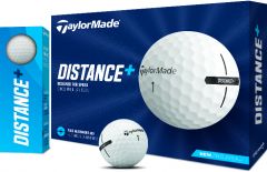 TaylorMade Distance Plus Logo Over run golf balls | Best4Balls