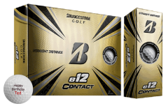 Bridgestone e12 Contact personalised golf balls | Best4Balls
