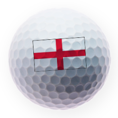 English Flag Printed Golf Balls | Best4Balls