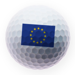 EU Flag Printed Golf Balls | Best4Balls