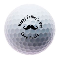 Personalised Happy Father's Day Golf Balls | Best4Balls