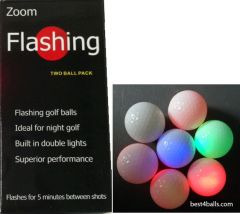 Zoom Flashing golf balls | Best4Balls