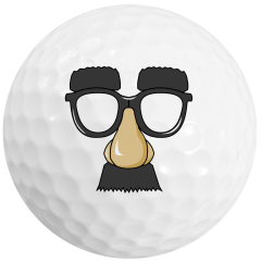 Glasses & Moustache | Golf Balls | Best4Balls