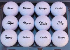 Golf Balls for Individual Printing from Best4Balls