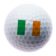 Irish  Flag Printed Golf Balls | Best4Balls