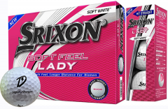 Srixon Lady Soft-Feel logo golf balls | Best4Balls