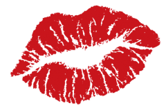 Lipstick Kiss Valentine Printed Golf Ball | Best4Balls