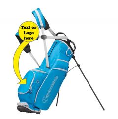 TaylorMade LiteTech 3.0 Blue stand bag Personalised