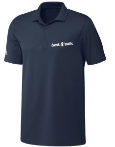 Navy personalised Adidas polo shirt | Best4Balls