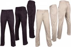 Pringle Scotty Flat Front Golf Trousers - Khaki | Best4Balls
