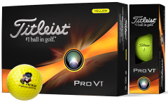Personalised 2023 Pro V1 Yellow golf balls | Best4Balls