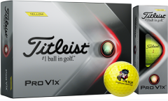 Personalised Titleist Pro V1x Yellow golf balls | Best4Balls