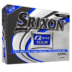 Logo printed Srixon Q Star golf balls | Best4Balls
