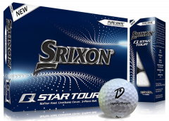 Logo printed Srixon Q Star Tour golf balls | Best4Balls