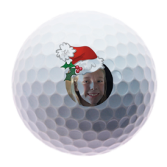 Personalised Father Christmas golf balls | Best4Balls