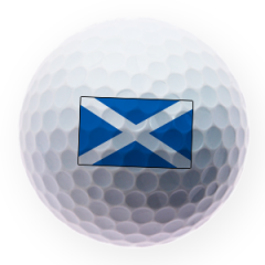 Scottish Flag Printed Golf Balls | Best4Balls