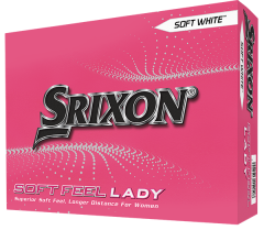 Srixon Lady Soft-Feel - Soft White Golf Balls | Best4Balls