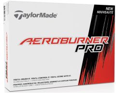TaylorMade Aeroburner Pro White Logo Over run golf balls | Best4Balls