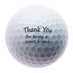 Thank You for being a friend golf balls | Best4Balls