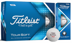 Personalised Titleist Tour Soft golf balls | Best4Balls