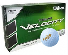 A Logo Box of Wilson Tour Velocity Feel Golf Balls | Best4Balls