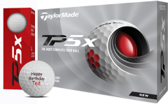 Personalised TaylorMade TP5x golf balls | Best4Balls