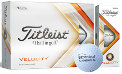 Titleist Velocity printed golf balls | Best4Balls