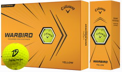 Logo Printed Callaway Warbird Yellow Golf Balls | Best4Balls