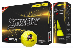 Personalised Srixon Z Star Tour Yellow | Best4Balls