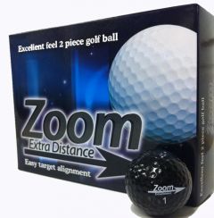 Floating Zoom Black Golf Balls | Best4Balls