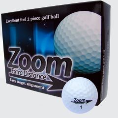 Zoom White Golf Ball | Best4Balls
