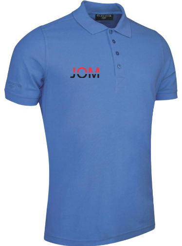 Embroidered and printed golf shirts