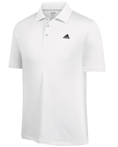 Adidas ClimaLite Solid Polo Golf Shirt 