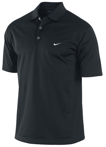 dri fit black polo shirts