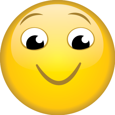 Chuffed Face Emoji Golf Balls