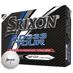 Srixon AD333 TOUR logo golf balls