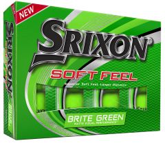 Personalised Srixon Soft-Feel Brite Green golf balls | Best4Balls