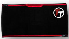 Titleist Logo Crested Microfibre Trifold Towel in Black | Best4Balls